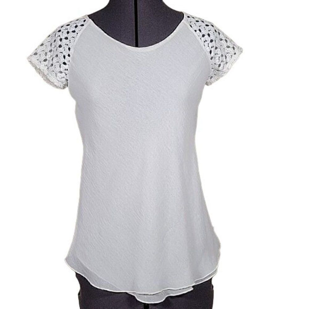 Kokoon Sheer Layered Blouse Sz XS